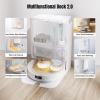 imageroborock Qrevo MaxV Robot Vacuum and Mop FlexiArm Design Hot Water ReWash ampamp ReMop AutoDrying SelfEmptying 7000Pa Suction Builtin Voice Assistant Smart Obstacle AvoidanceRefurbished
