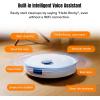 imageroborock Qrevo MaxV Robot Vacuum and Mop FlexiArm Design Hot Water ReWash ampamp ReMop AutoDrying SelfEmptying 7000Pa Suction Builtin Voice Assistant Smart Obstacle AvoidanceRefurbished
