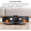 imageroborock Qrevo Robot Vacuum and Mop AutoDrying Auto Mop Washing Dual Spinning Mops Auto Mop Lifting SelfRefilling SelfEmptying Reactive Tech Obstacle Avoidance 5500Pa Black Renewed