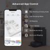 imageroborock Qrevo Robot Vacuum and Mop AutoDrying Auto Mop Washing Dual Spinning Mops Auto Mop Lifting SelfRefilling SelfEmptying Reactive Tech Obstacle Avoidance 5500Pa Black Renewed