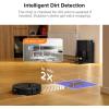 imageroborock Qrevo S5V Robot Vacuum and Mop FlexiArm Edge Mopping 12000Pa Suction Dual ZeroTangle System Smart Obstacle Avoidance 10mm Mop Lifting Auto Mop WashingampampDrying SelfEmptyingampampRefillingQrevo Pro Black