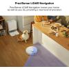 imageroborock Qrevo S5V Robot Vacuum and Mop FlexiArm Edge Mopping 12000Pa Suction Dual ZeroTangle System Smart Obstacle Avoidance 10mm Mop Lifting Auto Mop WashingampampDrying SelfEmptyingampampRefillingQrevo Pro White