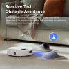 imageroborock Qrevo Series Robot Vacuum and Mop 8000Pa Suction Upgraded from Qrevo S AntiTangle Brushes Smart Obstacle Avoidance Auto Mop Washing AllinOne Dock 200RPM Spinning Mops BlackQV 35AQrevo S White