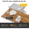 imageroborock Qrevo Series Robot Vacuum and Mop 8000Pa Suction Upgraded from Qrevo S AntiTangle Brushes Smart Obstacle Avoidance Auto Mop Washing AllinOne Dock 200RPM Spinning Mops BlackQV 35AQrevo S White