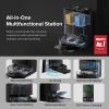 imageroborock Qrevo Series Robot Vacuum and Mop 8000Pa Suction Upgraded from Qrevo S AntiTangle Brushes Smart Obstacle Avoidance Auto Mop Washing AllinOne Dock 200RPM Spinning Mops BlackQV 35AQV 35A Black