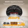 imageroborock Qrevo Series Robot Vacuum and Mop 8000Pa Suction Upgraded from Qrevo S AntiTangle Brushes Smart Obstacle Avoidance Auto Mop Washing AllinOne Dock 200RPM Spinning Mops BlackQV 35AQV 35A Black