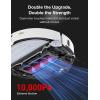 imageroborock Qrevo Slim Robot Vacuum and Mop Combo 82cm UltraSlim 3D Sensing Tech Advanced Obstacle Recognition 11000Pa Suction FlexiArm Side Brush ampamp Mop Auto Mop Washing ampamp Drying SelfEmptyingS8 MaxV UltraWhite