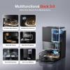 imageroborock Qrevo Slim Robot Vacuum and Mop Combo 82cm UltraSlim 3D Sensing Tech Advanced Obstacle Recognition 11000Pa Suction FlexiArm Side Brush ampamp Mop Auto Mop Washing ampamp Drying SelfEmptyingQrevo Slim