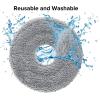 imageroborock Rotating Mop Cloth for Saros 10R ampamp Saros Z70 Robot Vacuum Cleaner 4PCS HighAbsorbency Microfiber 200 RPM Spinning Speed 30 Water Flow Levels