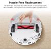 imageroborock Rubber Main Brush Cover Replacement for Q7 M5 Q7 M5 Q7 L5 Q7L5 Robot Vacuum Cleaners Light GrayMain Brush Cover  Type E