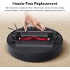 imageroborock Rubber Main Brush Cover Replacement for Q7 M5 Q7 M5 Q7 L5 Q7L5 Robot Vacuum Cleaners Light GrayMain Brush Cover  Type F