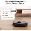 imageroborock Rubber Main Brush Cover Replacement for Q7 M5 Q7 M5 Q7 L5 Q7L5 Robot Vacuum Cleaners Light GrayMain Brush Cover  Type F