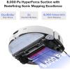 imageroborock S8 Max Ultra Robot Vacuum and Mop AllinOne Dock PreciSense LiDAR Navigation Smart Dirt Detection SelfEmptying 8000Pa Suction for Various Floors 20mm Auto Lifting for Carpet BlackS8 Max Ultra with RDS