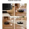 imageroborock S8 Max Ultra Robot Vacuum and Mop Auto Mop WashingampampDrying Dirt Detection SelfEmptying 8000Pa Suction 20mm Mop Lifting Black RenewedBlack