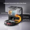 imageroborock S8 Pro Ultra Robot Vacuum and Mop Auto Drying Auto Mop Washing Self Emptying Self Refilling Liftable Dual Brush ampamp Sonic Mop 6000Pa Suction Obstacle AvoidanceRockDock Ultra Series