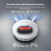 imageroborock S8 Pro Ultra Robot Vacuum and Mop AutoDrying SelfWashing Liftable Dual Brush ampamp Sonic Mop 6000Pa Suction SelfRefilling SelfEmptying Obstacle Avoidance White RenewedS8ProUltraWhite