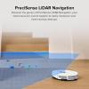 imageroborock S8 Robot Vacuum and Mop Cleaner DuoRoller Brush 6000Pa Suction ReactiveAI 20 Obstacle Avoidance Sonic Mopping Auto Lifting Mop Works with Alexa Perfect for Pet Hair White Renewed