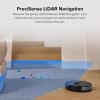 imageroborock S8 Robot Vacuum and Mop Cleaner DuoRoller Brush 6000Pa Suction ReactiveAI 20 Obstacle Avoidance Sonic Mopping Auto Lifting Mop Works with Alexa Perfect for Pet Hair Black Renewed