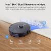 imageroborock S8 Robot Vacuum and Mop Cleaner DuoRoller Brush 6000Pa Suction ReactiveAI 20 Obstacle Avoidance Sonic Mopping Auto Lifting Mop Works with Alexa Perfect for Pet Hair Black Renewed