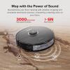 imageroborock S8 Robot Vacuum and Mop Cleaner DuoRoller Brush 6000Pa Suction ReactiveAI 20 Obstacle Avoidance Sonic Mopping Auto Lifting Mop Works with Alexa Perfect for Pet Hair Black Renewed