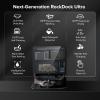 imageroborock Saros 10 Robot Vacuum and Mop 22000Pa Suction AI Obstacle Avoidance 314inch Ultra Thin Intelligent Dirt Detection Zero Tangling Main Brush Hot Water Mop ampamp Dock Self CleaningSaros 10 Black