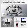 imageroborock Saros Z70 Robot Vacuum and Mop OmniGrip Arm AIPowered 22000Pa Suction 314 Ultra Slim FlexiArm Riser Technology AdaptiLift Chassis Obstacle Avoidance Auto Mop Washing ampamp DryingSaros Z70 Silver