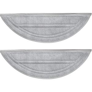 imageroborock 2 Pack Edge Mop Cloths for S8 MaxV Ultra ampamp S8 Max Ultra Series Robot Vacuum Cleaner Edge Mop Replacement AccessoriesMop Cloth1