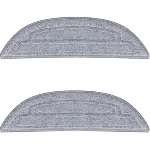 imageroborock 2 Pack Edge Mop Cloths for S8 MaxV Ultra ampamp S8 Max Ultra Series Robot Vacuum Cleaner Edge Mop Replacement AccessoriesMop Cloth5