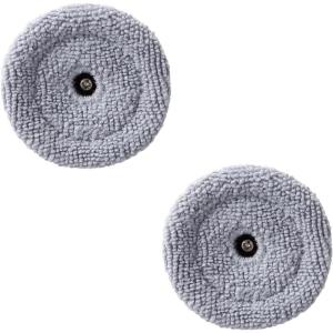 imageroborock 2 Pack Edge Mop Cloths for S8 MaxV Ultra ampamp S8 Max Ultra Series Robot Vacuum Cleaner Edge Mop Replacement AccessoriesMop Cloth6