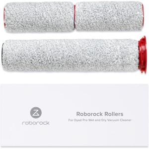 imageroborock 3 Pcs Soft Roller Brush for Dyad ProDyad Pro Combo Cordless Wet Dry Vacuum Cleaner Mop Vacuum Replacement Parts Accessory Kit