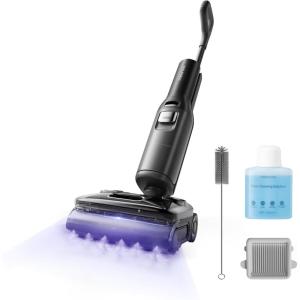 imageroborock F25 Ultra Steam Wet Dry Vacuum Cleaner 356F Steam Mop ampamp 187F Hot Water Cordless Vacuum Mop All in One Floor Washer with Blue Light 194F SelfCleaning 180 LayFlat AI Assitant Wheels