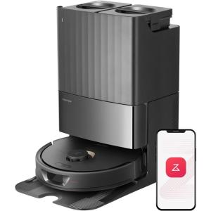 imageroborock Q Revo Robot Vacuum and Mop AutoDrying Auto Mop Washing Dual Spinning Mops Auto Mop Lifting SelfRefilling SelfEmptying Reactive Tech Obstacle Avoidance 5500Pa Suction WhiteBlack