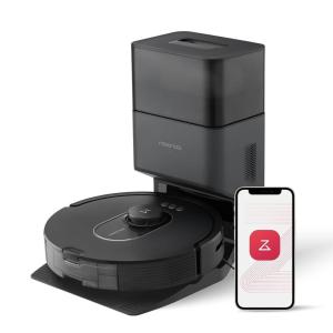 imageroborock Q7 M5 Robot Vacuum and Mop Combo 10000Pa HyperForce Suction Robotic Vacuum Cleaner Dual AntiTangle System APPControlled Mopping LiDAR Navigation for Pet Hair and Carpet Black05  Q5Max Black