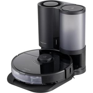 imageroborock S7 Robot Vacuum and Sonic Mop with SelfEmpty Dock Stores up to 60Days of Dust Auto Lifting Mop Ultrasonic Carpet Detection 2500Pa Suction