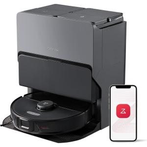 imageroborock S8 Max Ultra Robot Vacuum and Mop AllinOne Dock PreciSense LiDAR Navigation Smart Dirt Detection SelfEmptying 8000Pa Suction for Various Floors 20mm Auto Lifting for Carpet BlackS8 Max Ultra Black