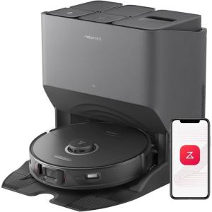 imageroborock S8 Pro Ultra Robot Vacuum and Mop Auto Drying Auto Mop Washing Self Emptying Self Refilling Liftable Dual Brush ampamp Sonic Mop 6000Pa Suction Obstacle AvoidanceRockDock Ultra Series