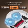 imageroborock Qrevo Master Robot Vacuum and Mop Combo 10000Pa Suction FlexiArm Design Side Brush ampamp Mop Auto Mop Washing ampamp Drying SelfEmptyingampampRefilling White RenewedQrevoMasterWhite