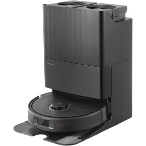 imageroborock Qrevo Pro Robot Vacuum and Mop with FlexiArm Design Edge Mopping Dynamic Hot Water Mop Washing and Auto Mop Drying 7000 Pa Suction RenewedBlack