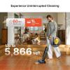 imageroborock F25 ACE Pro Foam Wet Dry Vacuum Cleaner Cordless Vacuum Mop 25000Pa Foam Spray Mop 203F SelfCleaning Hard Floor Cleaner Machine for Tile Hardwood Floor Gentle Cleaning 180 Lie FlatBlack