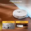 imageroborock Qrevo S5V Robot Vacuum and Mop FlexiArm Edge Mopping 12000Pa Suction Dual ZeroTangle System Smart Obstacle Avoidance 10mm Mop Lifting Auto Mop Washing amp Warm Air Drying WhiteQrevo S5V White