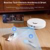 imageroborock Qrevo S5V Robot Vacuum and Mop FlexiArm Edge Mopping 12000Pa Suction Dual ZeroTangle System Smart Obstacle Avoidance 10mm Mop Lifting Auto Mop Washing amp Warm Air Drying WhiteQrevo S5V White