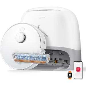 imageroborock Qrevo Curv 2 Flow Robot Vacuum and Mop SpiraFlow RealTime SelfCleaning Roller Mop 20000Pa Dual ZeroTangle System AI Obstacle Avoidance HeatWashes amp Dries Mop Carpet Protection