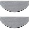 imageroborock 2 Pack Microfiber Mop Cloths for Saros 20 Sonic Robot Vacuum Cleaner Mop Pad Replacement Accessories