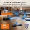 imageroborock Qrevo Edge 2 Robot Vacuum and Mop 25000Pa 314 UltraSlim ZeroTangle AI Object Recognition 176 Hot Water Mop Washing amp AutoDrying Carpet amp Pet Hair FlexiArm Edge Cleaning