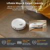 imageroborock Qrevo S Pro Robot Vacuum and Mop 18500Pa Suction Multifunctional Dock with 167 Mop SelfCleaning Smart Obstacle Avoidance AntiTangle Brush Liftable Spinning Mop BlackWhite01