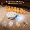 imageroborock Qrevo S Pro Robot Vacuum and Mop 18500Pa Suction Multifunctional Dock with 167 Mop SelfCleaning Smart Obstacle Avoidance AntiTangle Brush Liftable Spinning Mop BlackWhite