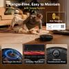 imageroborock Qrevo S Pro Robot Vacuum and Mop 18500Pa Suction Multifunctional Dock with 167 Mop SelfCleaning Smart Obstacle Avoidance AntiTangle Brush Liftable Spinning Mop BlackBlack