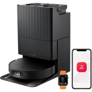 imageroborock Qrevo Edge 2 Robot Vacuum and Mop 25000Pa 314 UltraSlim ZeroTangle AI Object Recognition 176 Hot Water Mop Washing amp AutoDrying Carpet amp Pet Hair FlexiArm Edge Cleaning