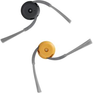 imageroborock Side Brushes Replacement 2 Pieces for Qrevo Curv 2 Flow Robot Vacuum Cleaner Grayamp Yellow