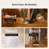 imageroborock Foam Floor Cleaning Solution Compatible with F25 ACE Pro Wet Dry Vacuum Cleaner Floor Cleaner for Hardwood Tile Hardfloor Ideal for Kitchen Mess Pet Zone 162 FL OZ Dilution Ratio 1200